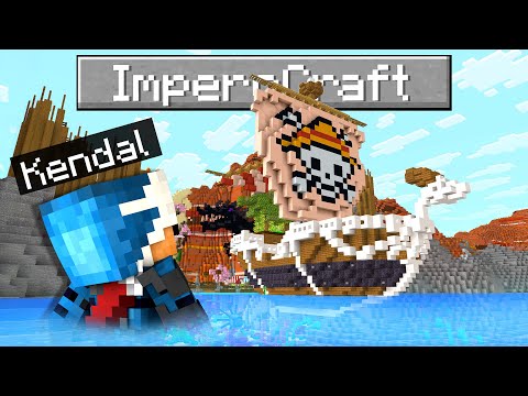 FINISCO LA COSTRUZIONE DELLA NAVE DI ONE PIECE NEL MIO MONDO - ImperoCraft Ep. 214
