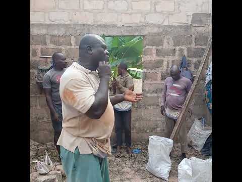 Prayer for first work of the year at osakioya wood work and aluminium.