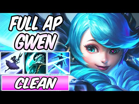 GWEN MID FULL AP GAMEPLAY - NEW AMAZING CHAMPION GUIDE | Build & Runes | League of Legends