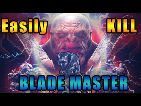 How to Easily defeat Blade Master (Jega 'Rdomnai) on Legendary All Skulls On