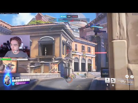 ULTRAVIOLET ANA GAMEPLAY OVERWATCH 2 SEASON 19 TOP 500