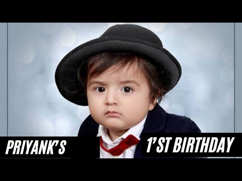 Priyank's First Birthday ...!!!!!