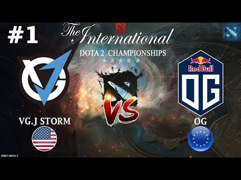 РЕЗОЛЬ против БЫВШЕЙ команды! | VGJ.Storm vs OG #1 (BO3) | The International 2018
