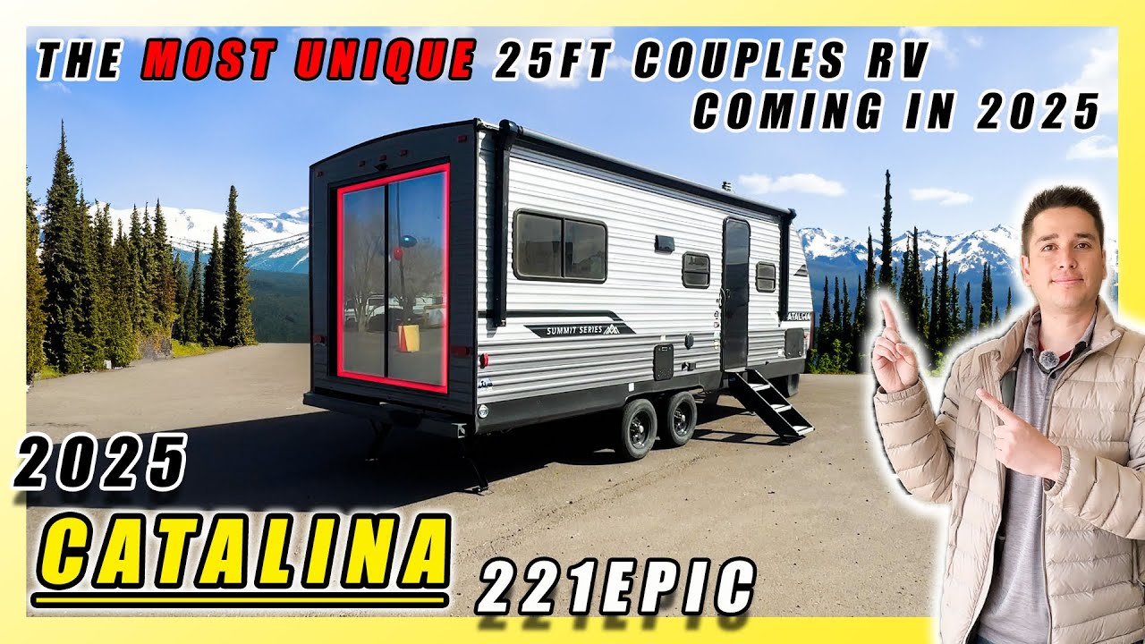 2025 CATALINA 221 EPIC  THE PREFECT COUPLES TRAVEL TRAILER ONLY 25 FT