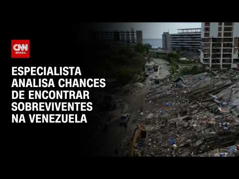 Cenário de buscas na Venezuela ainda espera sobreviventes, diz especialista | CNN 360°