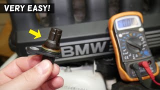 HOW TO TEST CRANKSHAFT POSITION SENSOR ON BMW