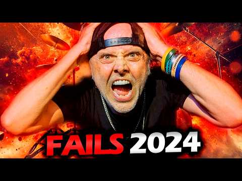 LARS ULRICH FAILS COMPILATION (2024) #METALLICA