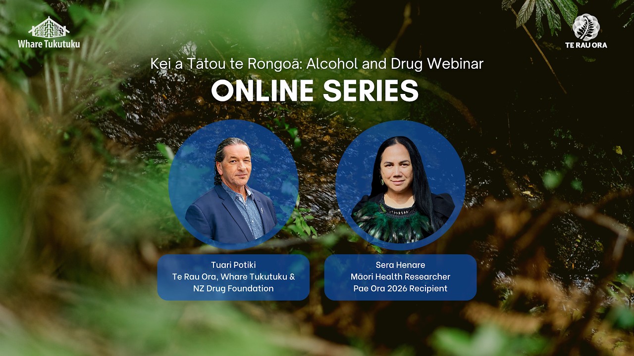 Tuari Potiki & Sera Henare | Kei a Tātou te Rongoā Webinar Series | 28 May 2026