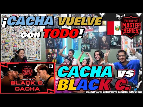 🔴COLOMBIANOS REACCIONAN a CACHA vs BLACK CODE - ¡CACHA VUELVE con TODO! [FMS PERÚ JORNADA 1 2023]
