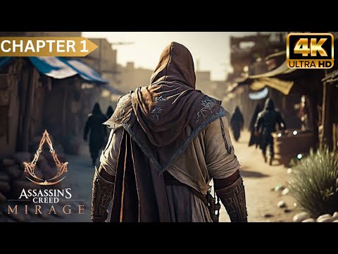 ASSASSIN'S CREED MIRAGE PS5 Walkthrough Gameplay Part 1 (No Commentary) 4K, 60FPS
