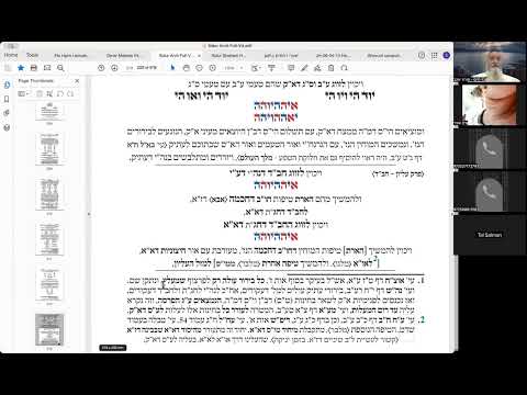 הרב יואל חקון - תפילה תשפ״ה - שיעור 087 - ק״ש בסידור - אחד - עליה לע״ב ס״ג דא״ק.