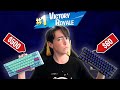 $60 vs $500 KEYBOARD! - Fortnite Battle Royale Gameplay