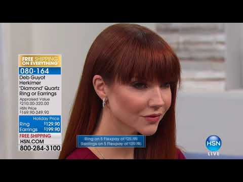 HSN | Designer Gallery featuring Deb Guyot Herkimer Jewelry 12.12.2017 - 09 PM