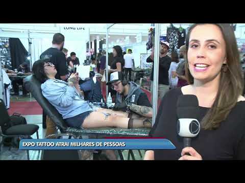 Expo tattoo atrai milhares de pessoas e profissionais da área em Florianópolis