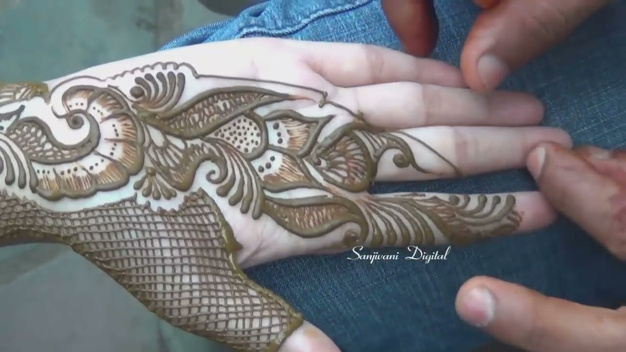 mehndi design step by step tutorial by sanjivani lifestyle