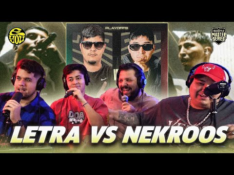 EL MEJOR MINUTO DEL DÍA! - EYOU TV REACCIONA A LETRA vs NEKROOS - Corte FMS Internacional - EYOU TV