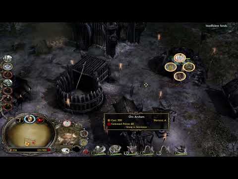 Mirkwood | Evil Campaign Mission 5 | Hard Difficulty | LOTR Battle For Middle Earth
