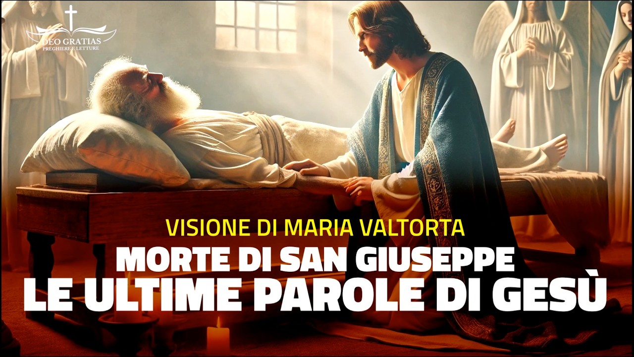 Maria Valtorta: Ecco le parole straordinarie che Gesù ha detto a San Giuseppe prima di morire!
