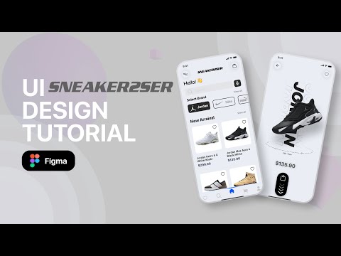 Figma Shoe ( SNEAKER2SER ) Ordering Mobile App Design (Figma Mobile Design 2023) #uiux #ui #ux #nike