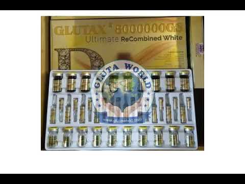 Glutax 8000000gs injection, packaging type: box, for skin wh...