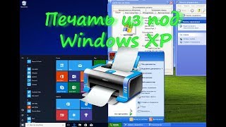 Сетевой доступ к принтеру на Windows 10 из под Windows XP ✔