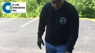CIM industries: How to impart a profile in a concrete substrate