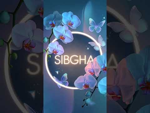 ✨ 'Sibgha' glowing softly with orchids and neon butterflies. 🌸🦋 #ArtifyHub #DigitalArt