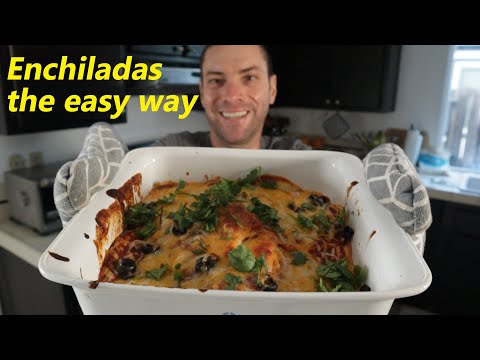 Easy, Cheesy Enchilada Casserole Recipe