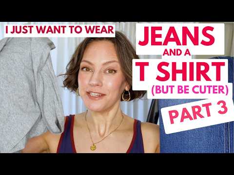 Jeans and Top Outfit Ideas PART 3 - Be stylish without changing your favorite jeans and tee shirt