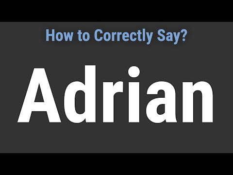 How to Pronounce Name Adrian (Correctly!)