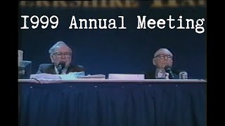 Berkshire Hathaway 1999 Annual Meeting