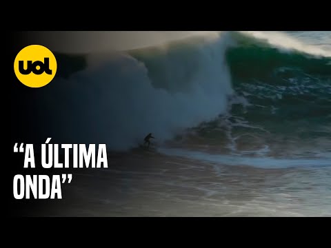 Videomaker posta o que seria última onda de Márcio Freire em Nazaré