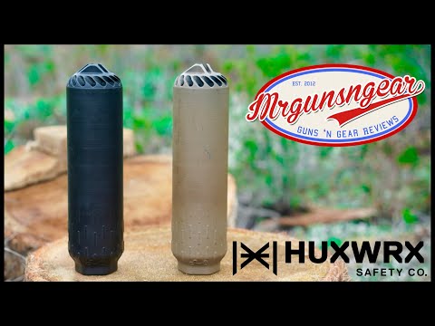 HUXWRX Flow Through 7.62 Ti Lightweight 3D Printed Silencer Test \u0026 Review