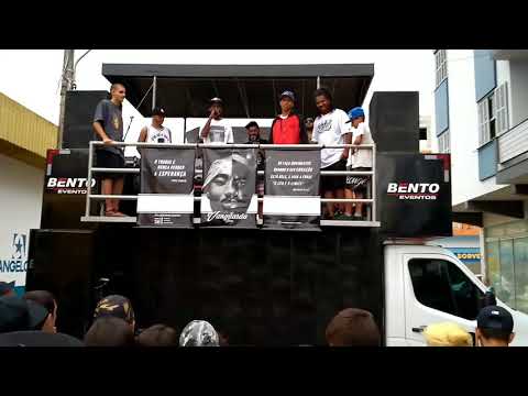 Nego Thalles vs Tinga - 1 fase Batalha dos 1000