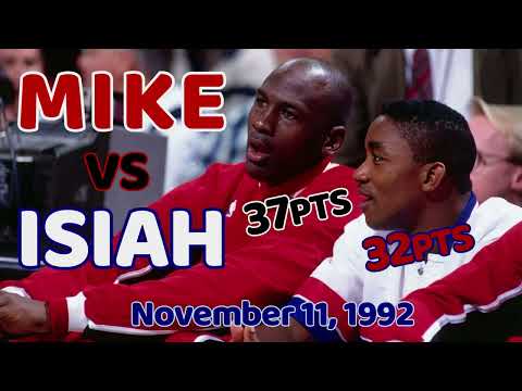 Michael Jordan vs Isiah Thomas ~1993