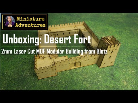 Unboxing Desert Fort from Blotz