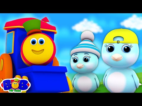 Two Little Dicky Birds Sitting On The Wall English Nursery Rhymes & Baby Songs