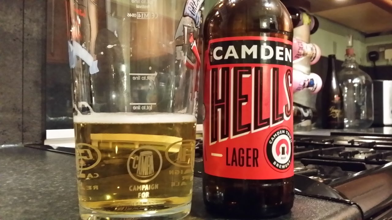 Camden Hells Lager By Camden Town Brewery | Craft Beer Review