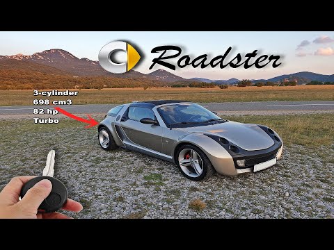 Smart Roadster Coupe - Acceleration, Sound & Driving - POV 4K
