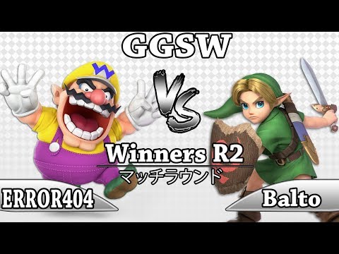 GGSW 119 - ERROR404 (Wario) Vs Balto (Y.Link) Smash Ultimate Winners R2