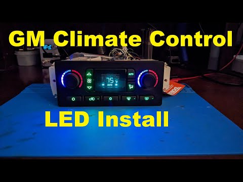 GM Dorman HVAC LED swap