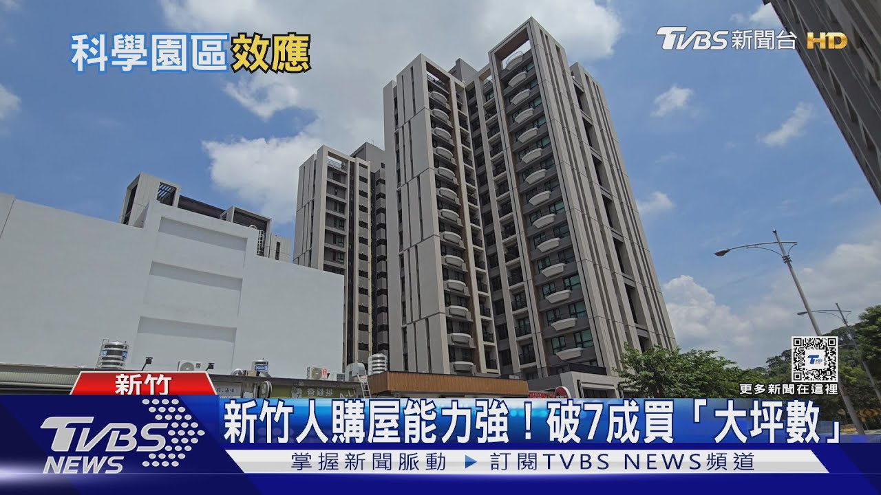 新竹人購屋能力超強!不怕高房價「破7成」買40坪以上預售屋