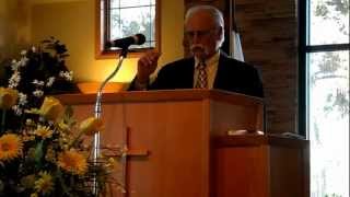 Minister of Music -Terry Allen - leading in congregational singing- &quot;Tis so sweet to Trust in Jesus