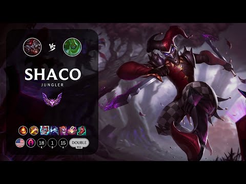 Shaco Jungle vs Zac - NA Master Patch 13.13