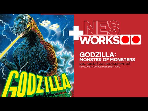 Oops! All monsters: Godzilla: Monster of Monsters! | NES Works 154