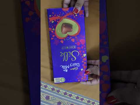 Cadbury dairy milk silk heart pop unboxing | real voice | satisfaction | gift the love |