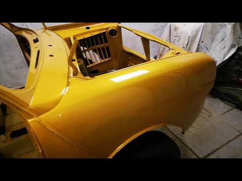 Classic mini clubman quick flip paint project