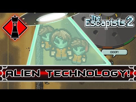 Alien Technology!- Escapists 2 Multiplayer: Area 17 (Part 2) (Xbox One)