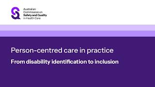 Webinar 4: From disability identification to inclusion