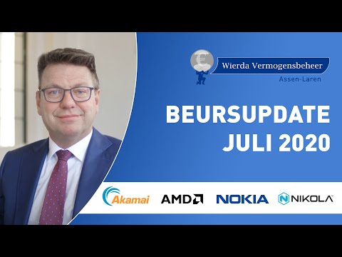 Beursupdate | 30-07-2020 | Wierda en Partners Vermogensbeheer
